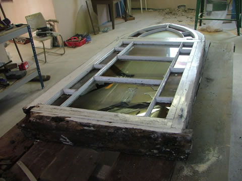 Window Frame - Before Restoration